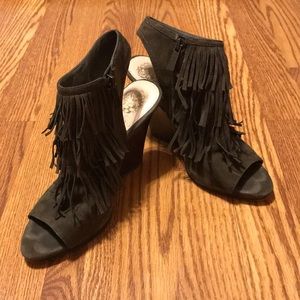 Vince Camuto Fringed Wedges